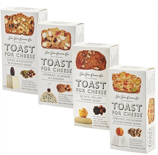 FINE CHEESE CO: Crackers: Set of Four