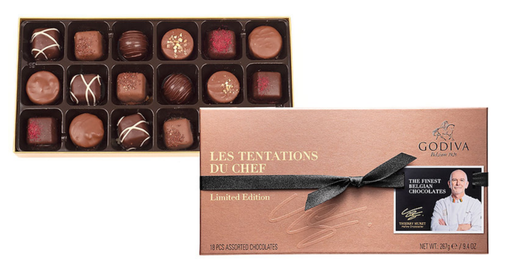 GODIVA: Chefs Temptations Assortment [18 pcs]