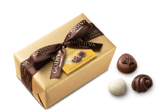 GODIVA: Gold Ballotin Box
