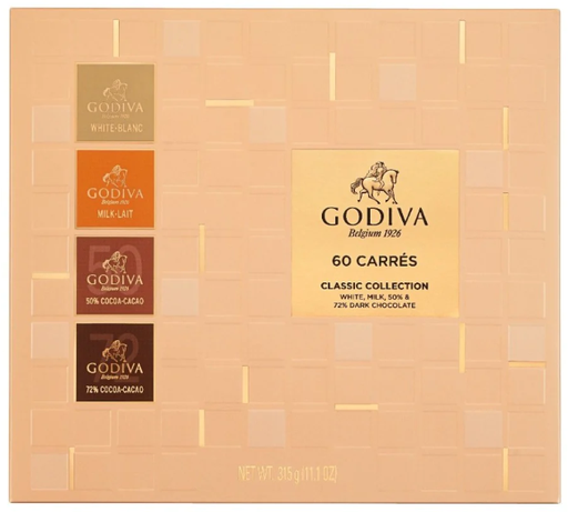 GODIVA: Individually Wrapped Chocolates: Milk [ squares]
