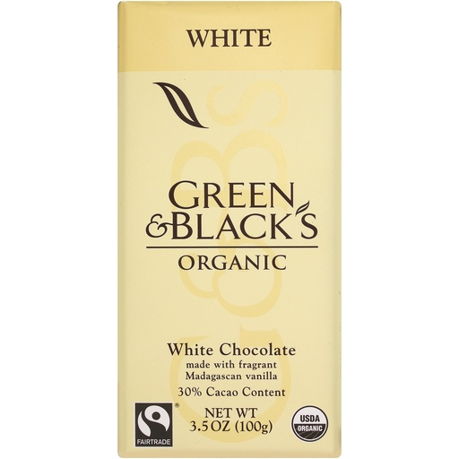 GREEN & BLACK'S: Organic White Chocolate