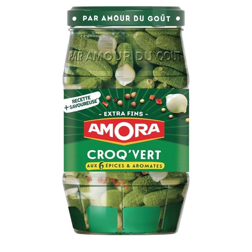 AMORA Gherkins Fine 6 Spices & Herbs