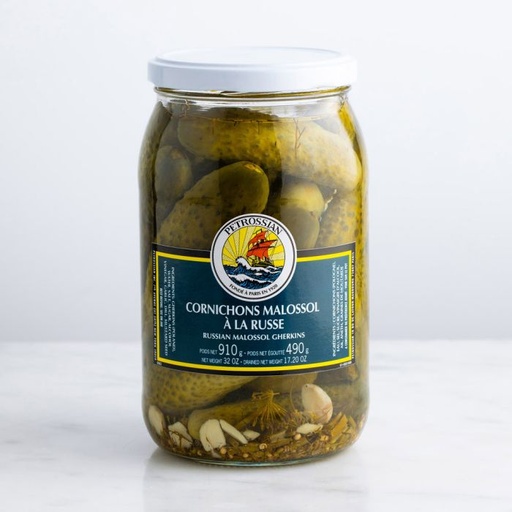 PETROSSIAN Gherkins Russian Style Malossol