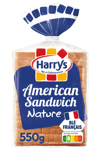 HARRYS Bread White no added sugar  [14slices]