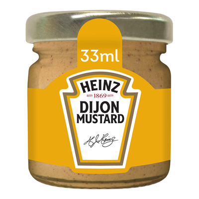 HEINZ Dijon Mustard Mini [Glass]