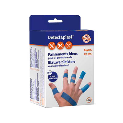 DETECTAPLAST Blue Elastic Plasters