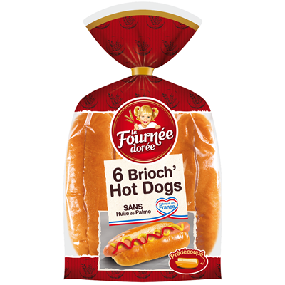 LA FOURNEE DOREE Hot Dog Buns