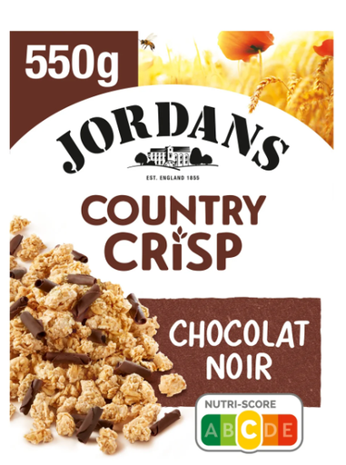 JORDAN'S Country Crisp Dark Chocolate
