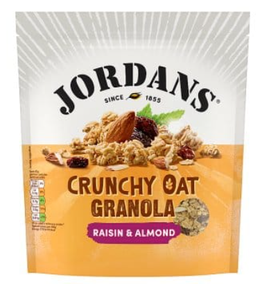 JORDAN'S Granola Crunchy Raisins & Almonds