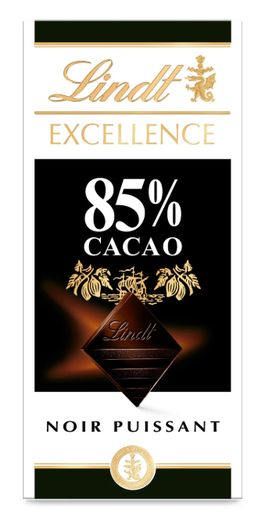 LINDT Dark Chocolate 85%