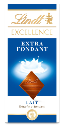 LINDT Milk Chocolate Extra Fondant