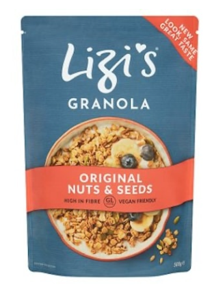 LIZI'S Granola Organic Nuts & Seeds