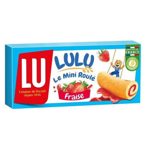 LU Mini roll strawberry [6 ind wrapped]