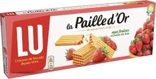 LU Paille d'or Strawberry wafers