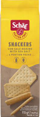 SCHAR: Crackers: Snackers: Gluten Free