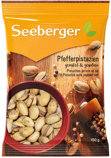 SEEBERGER: Pistachio Nuts: Salted