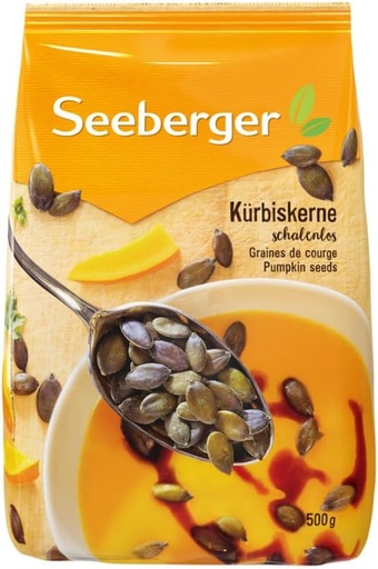 SEEBERGER: Pumpkin Seeds: Grilled: Salted