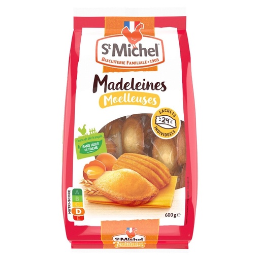 ST MICHEL Madeleines (24 pcs ind wrapped)