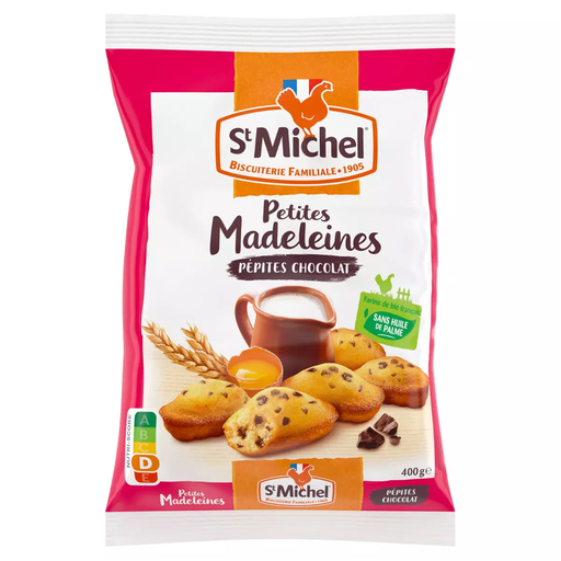 ST MICHEL Mini Madeleines Choc Chip
