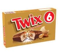 TWIX Ice Cream bars [6 bars]