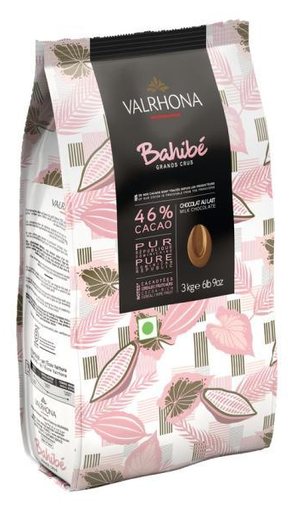 VALRHONA: Chocolate Pellets: Bahibe 46%
