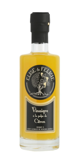 Vinegar with lemon
