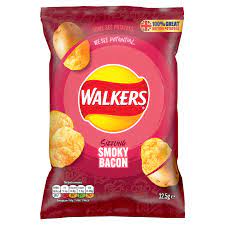 WALKERS: Crisps: Smoky Bacon [Packets]