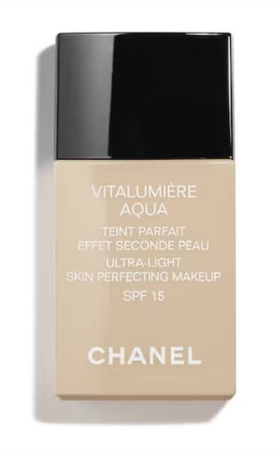 CHANEL VITALUMIÈRE AQUA Second Skin Perfect Foundation SPF 15