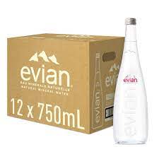 EVIAN Still water [Glass] [Screw top]
