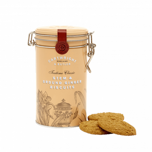 CARTWRIGHT & BUTLER Stem Ginger Biscuits [Tin]