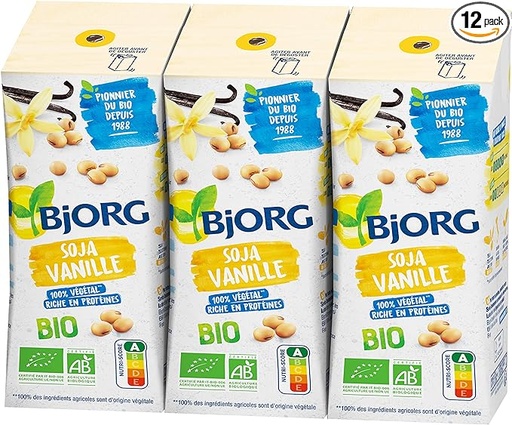 BJORG Milk Vanilla Soy