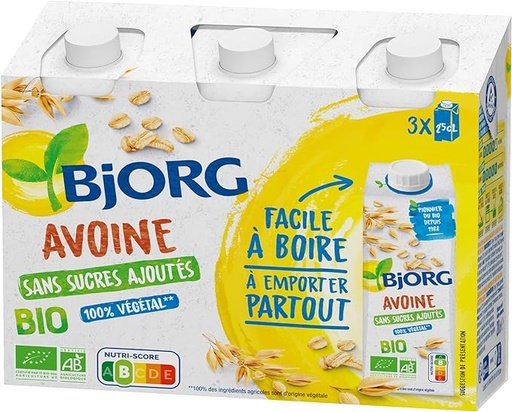 BJORG Milk Oat Sugar Free