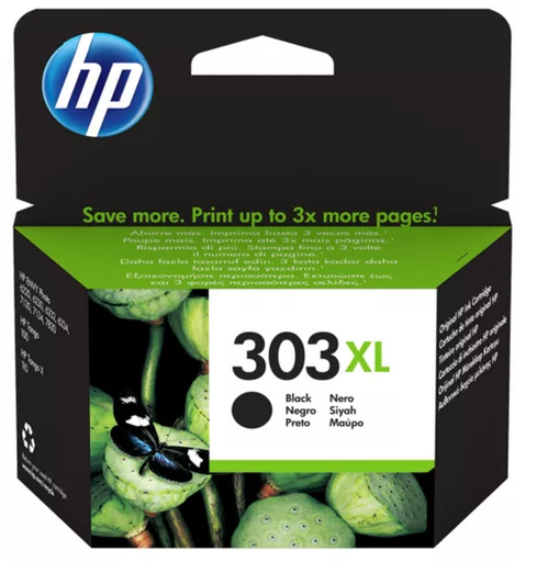 HP 303XL Inkjet Printer Cartridge Black T6N04AE