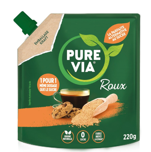 PURE VIA Stevia Brown Sugar Powder