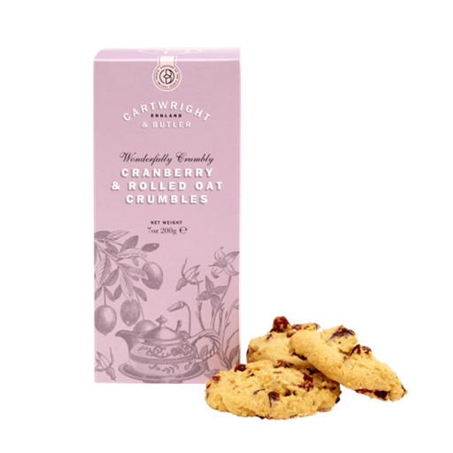 CARTWRIGHT & BUTLER Cranberry & Rolled Oat Biscuits