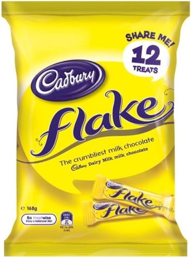 CADBURY Flake Stick Dairy Milk Chocolate 168g