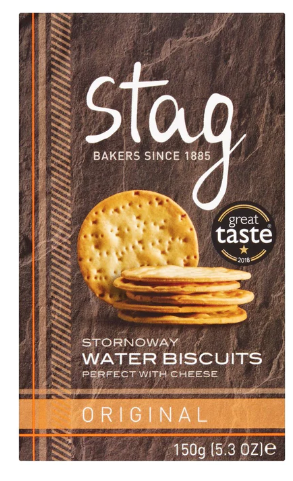 STAG Water Biscuits 150g