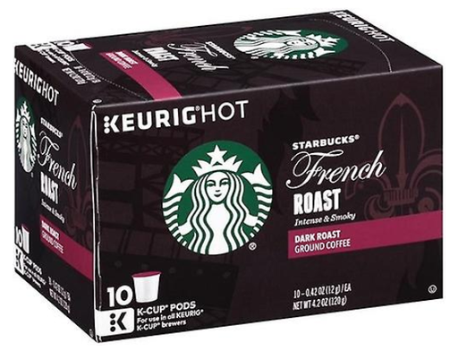 STARBUCKS Keurig French Roast Coffee Pods