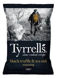 TYRRELL'S Crisps Black Truffle and Sea Salt