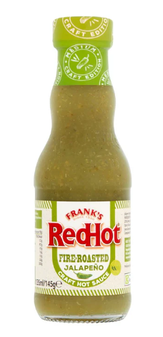 FRANK'S RedHot Fire Roasted Jalapeno Craft Hot Sauce
