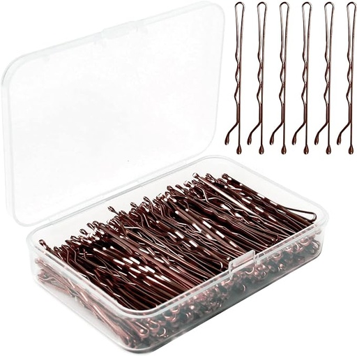 Hair Pins Brown 5cm