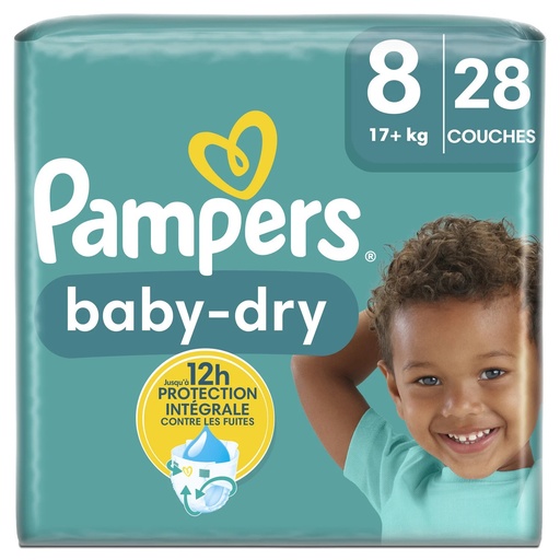 Pampers Baby Dry Size 8 17kg+