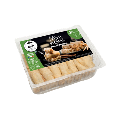 Mini Springrolls Vegetables (nems) Frozen