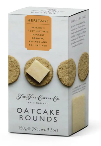THE FINE CHEESE CO. Crackers Oatcake Rounds