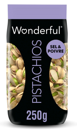 WONDERFUL Pistachio Nuts Salted and Peppered in Shell