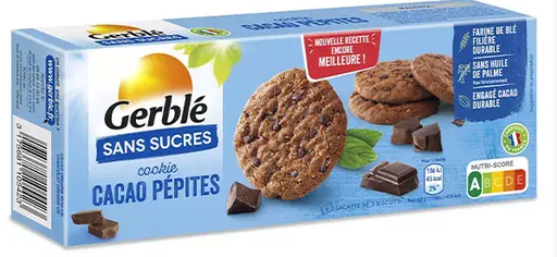 GERBLE Sugar Free Cookie Cocoa and Dark Chocolate