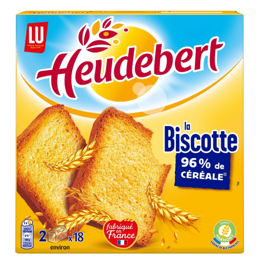 HEUDEBERT Rusks 96% Cereals