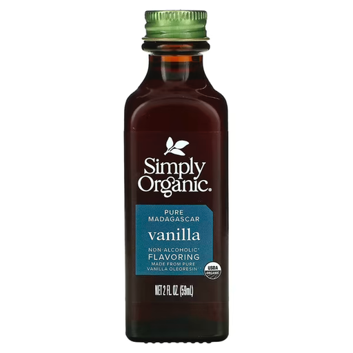 SIMPLY ORGANIC Madagascar Vanilla extract alcool free