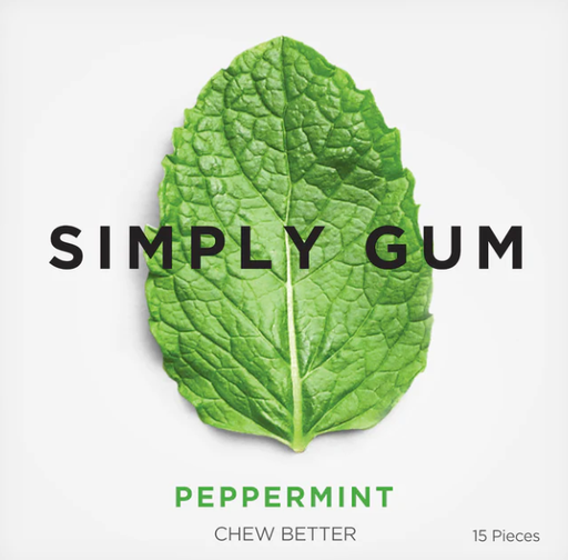 SIMPLY GUM Peppermint Gum [15gums]