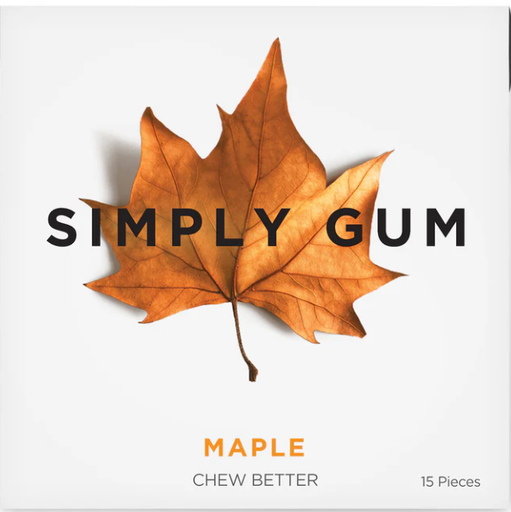 SIMPLY GUM Maple Gum [15gums]
